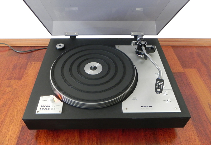 Transonic p100 Turntable, Direct Drive, Jelco Arm & Audio-Technica at12 E